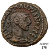 AD 287/8 Roman, Egypt Diocletian Potin Tetradrachm CHOICE AU