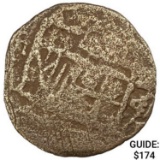 1500-1600s Spanish Empire Silver 1 Reales Cob NEARLY UNCIRCULATED