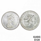 19,681,967 [2] Mexico Canada Silver Coins GEM BU