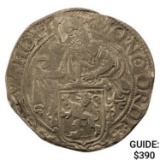 1593 Netherlands Holland Lion Daalder NEARLY UNCIRCULATED