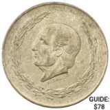 1953 Mexico Silver 5 Pesos UNCIRCULATED