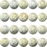 1971-S GEM BU Silver Ike Dollar Roll [20 Coins]