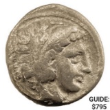 Macedon 336-323 BC Alexander III Silver Tetradrachm NEARLY UNCIRCULATED