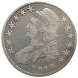 1818 Capped Bust Half Dollar Avg Circ