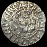 [1198-1219] AD Crusaders Armenia Silver Tram UNCIRCULATED