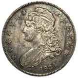 1834 Capped Bust Half Dollar AU