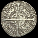 [1422-1430] England Henry VI Silver Groat CLOSELY UNCIRCULATED