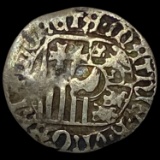 [1458-90] Hungary Matthias Silver Denar NEARLY UNCIRCULATED
