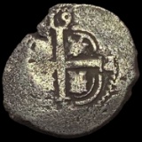 1500s-1600s Spanish Colonial Silver Cob NEARLY UNCIRCULATED