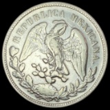 1903Cn FV Mexico Silver Peso CLOSELY UNCIRCULATED