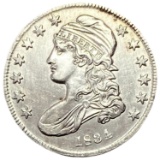 1834 Capped Bust Half Dollar MS