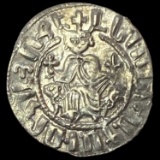 [1198-1219] AD Crusaders Armenia Silver Tram UNCIRCULATED