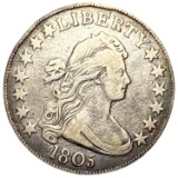 1805 Draped Bust Half Dollar VF