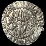 [1198-1219] AD Crusaders Armenia Silver Tram UNCIRCULATED