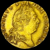 1798 England George III Gold Guinea .2461oz NEARLY UNCIRCULATED