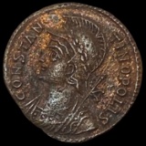 330 AD Roman Constantine I Bronze Follis NEARLY UNCIRCULATED