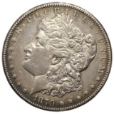 1879-CC Morgan Silver Dollar AU