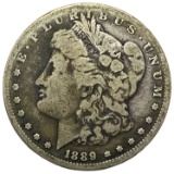 1889-CC Morgan Silver Dollar Avg Circ