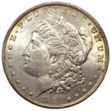 1884-CC Morgan Silver Dollar Ch BU