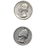 1932-D, 1932-S Washington Silver Quarter HIGH GRADE