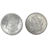 1890-1891 Morgan Silver Dollar Lot [2 Coins]