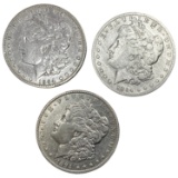1894-O, 1894-S Key Date Morgan Silver Dollar [3 Coins]