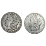 [2] 1896-S KEY Date Morgan Silver Dollar [2 Coins]