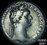 [93-94] AD Roman Domitian Silver Didrachm CHOICE AU