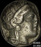 [440-404] BC Attica Athens Silver Owl Tetradrachm NEARLY UNCIRCULATED