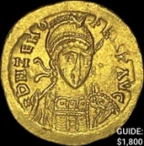 [476-491] AD East Rome Zeno Gold Solidus CLOSELY UNCIRCULATED
