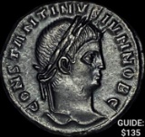 [337-340] AD Roman Constantine II Bronze Follis UNCIRCULATED