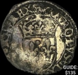 [1560-1574] France Charles IX Sol Parisis CLOSELY UNCIRCULATED