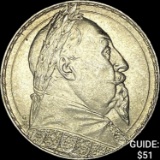 1932 Sweden Gustaf II Silver 2 Kronor UNCIRCULATED
