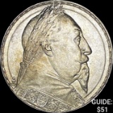 1932 Sweden Gustaf II Silver 2 Kronor UNCIRCULATED