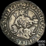 [1309-1343] Naples Robert Silver Gigliato NEARLY UNCIRCULATED