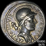54 BC Roman Fonteius Capito Denarius CLOSELY UNCIRCULATED