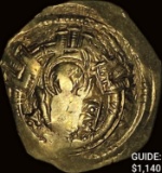 [1295-1320] Byzantine Andronicu II Gold Hvperprian NEARLY UNCIRCULATED