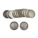 1899-1904 Partial Morgan Silver Dollar Roll [15 Coins]