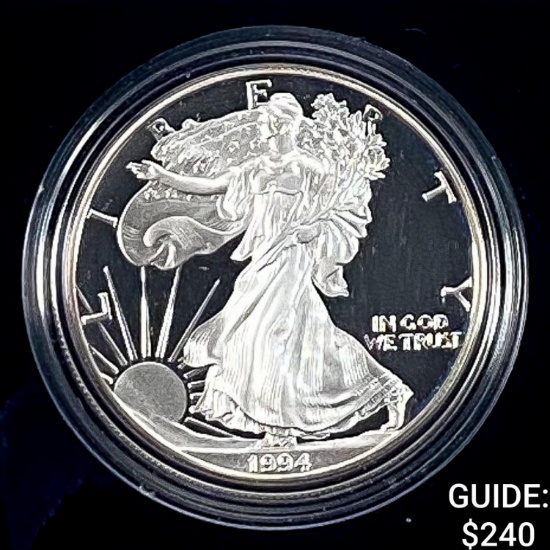 1994 $1 American Silver Eagle 1oz PROOF