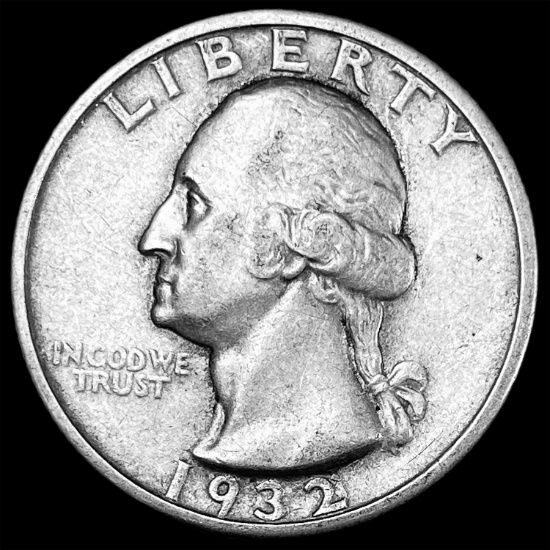 1932-S Silver Washington Quarter CLOSELY UNCIRCULATED