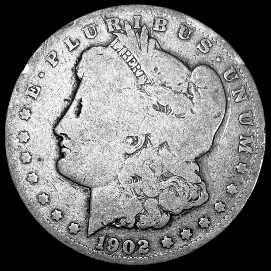 1902-S Silver Morgan Dollar NICELY CIRCULATED