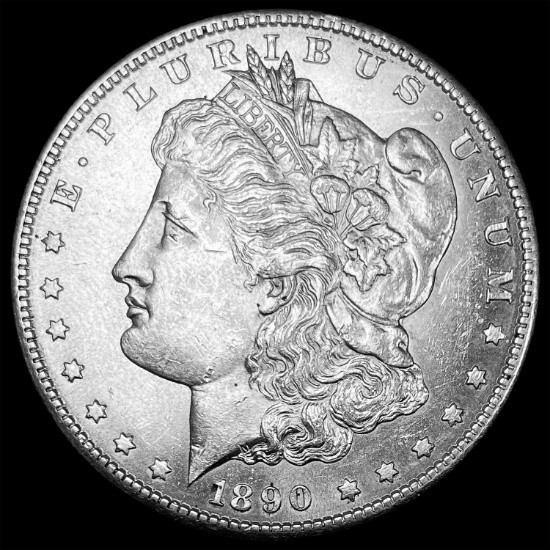 1890-S Silver Morgan Dollar UNCIRCULATED
