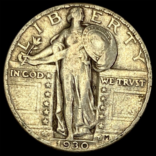 1930 Standing Liberty Quarter NEARLY UNCIRCULATED