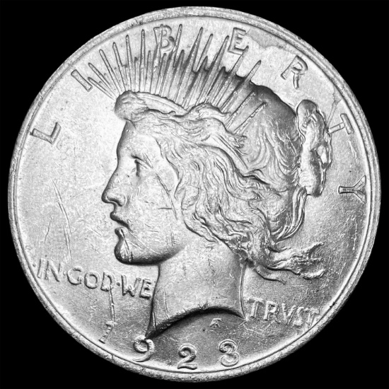 1923 Silver Peace Dollar UNCIRCULATED