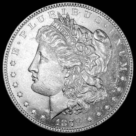 1879 Silver Morgan Dollar UNC