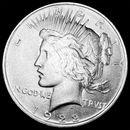 1922 Silver Peace Dollar UNCIRCULATED