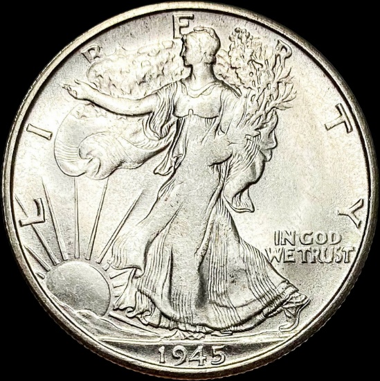 1945-S Walking Liberty Half Dollar  UNCIRCULATED