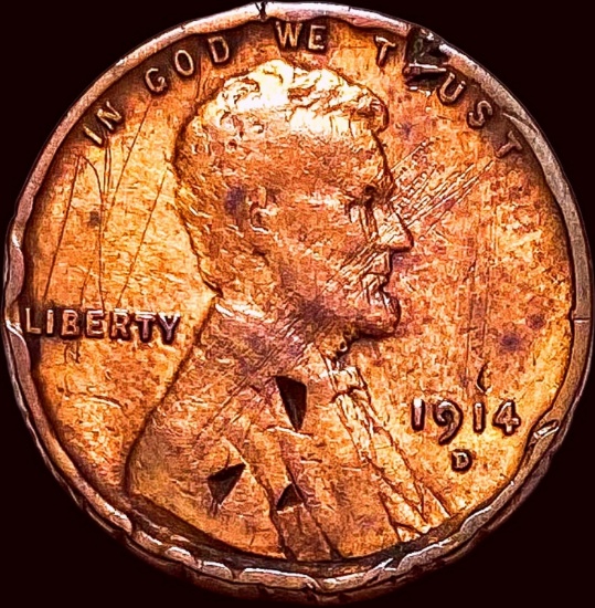 1914-D Lincoln Wheat Cent HIGH GRADE