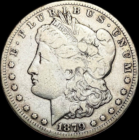 1879-CC Silver Morgan Dollar LIGHT CIRC