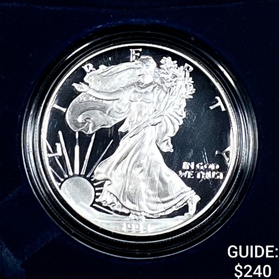 1994 1oz Proof Silver Eagle w/ Box